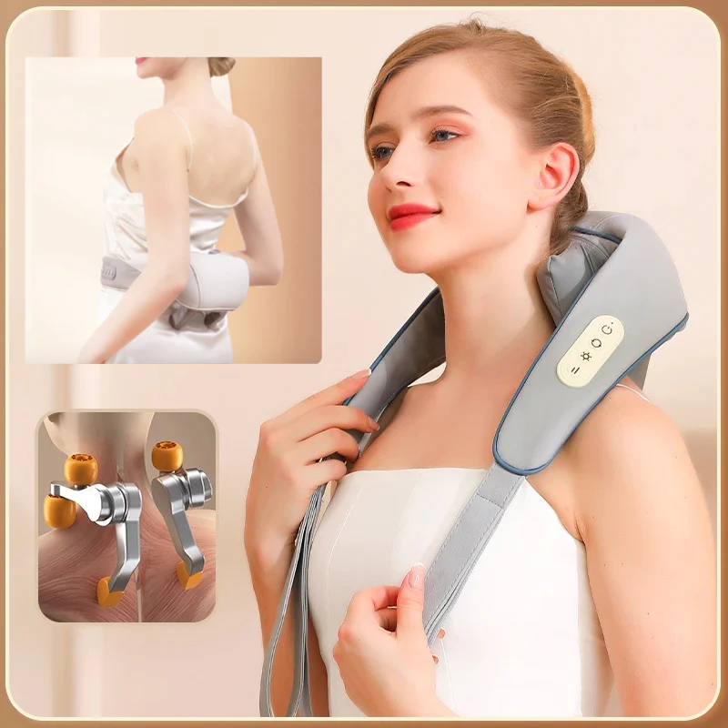 NECKEASE PRO™ | Bærbar massager til nakke og skuldre